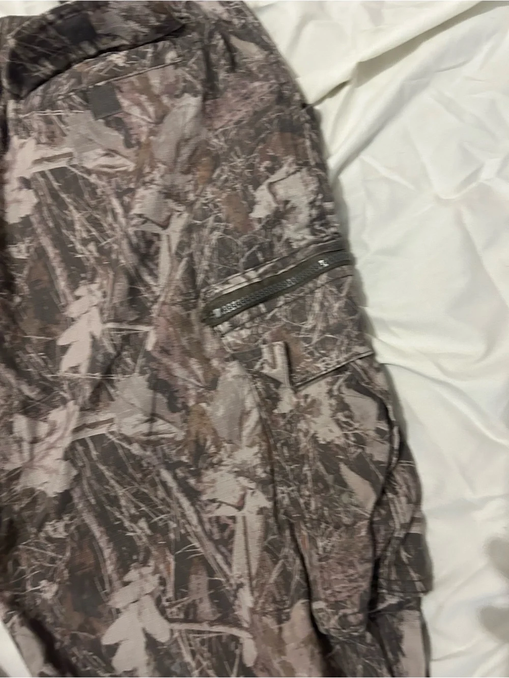 Men's Brown Camouflage Cargo Pants